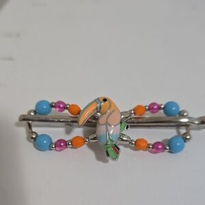 Lila Rose Vibrant Toucan Bird Clip